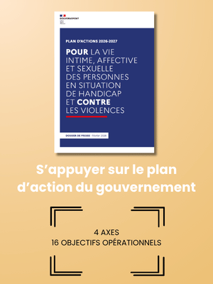 Plan d'action gouvernement Photo de la couverture du plan d'action du gouvernement invitant à le télécharger