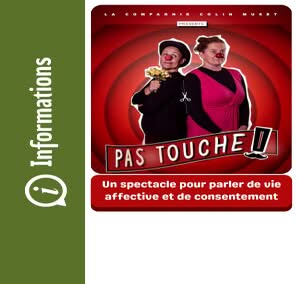 Pas touche ! Un spectacle à ne pas manquer.