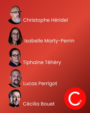 photos des acteurs de la compagnie avec leurs noms