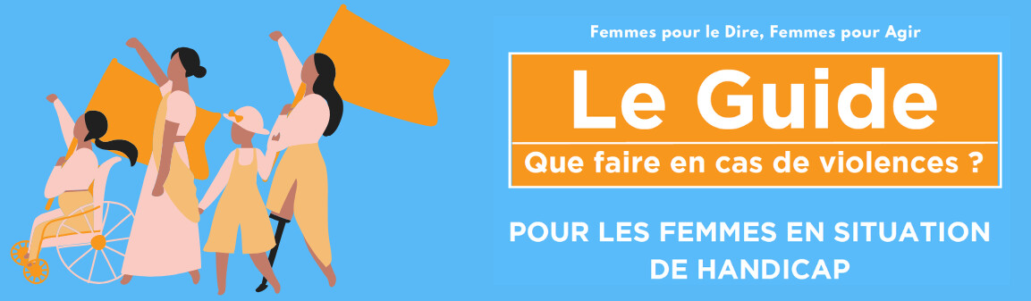 bannière le guide en cas de violences