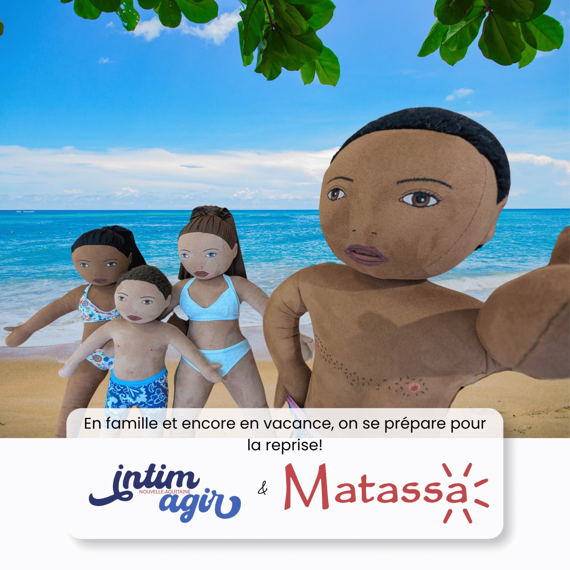 poupée matassa en vacance
