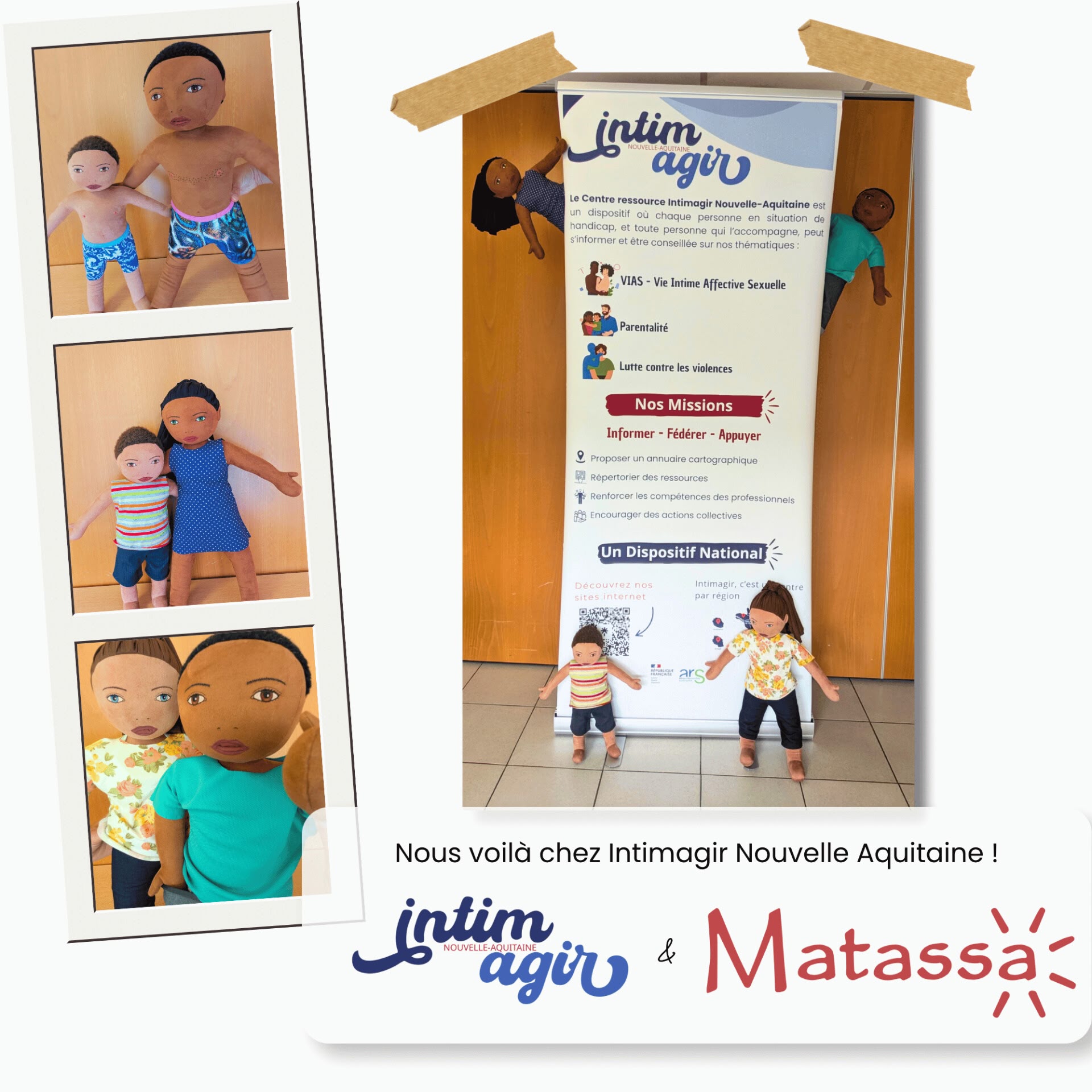 Poupées Matassa chez intimagir