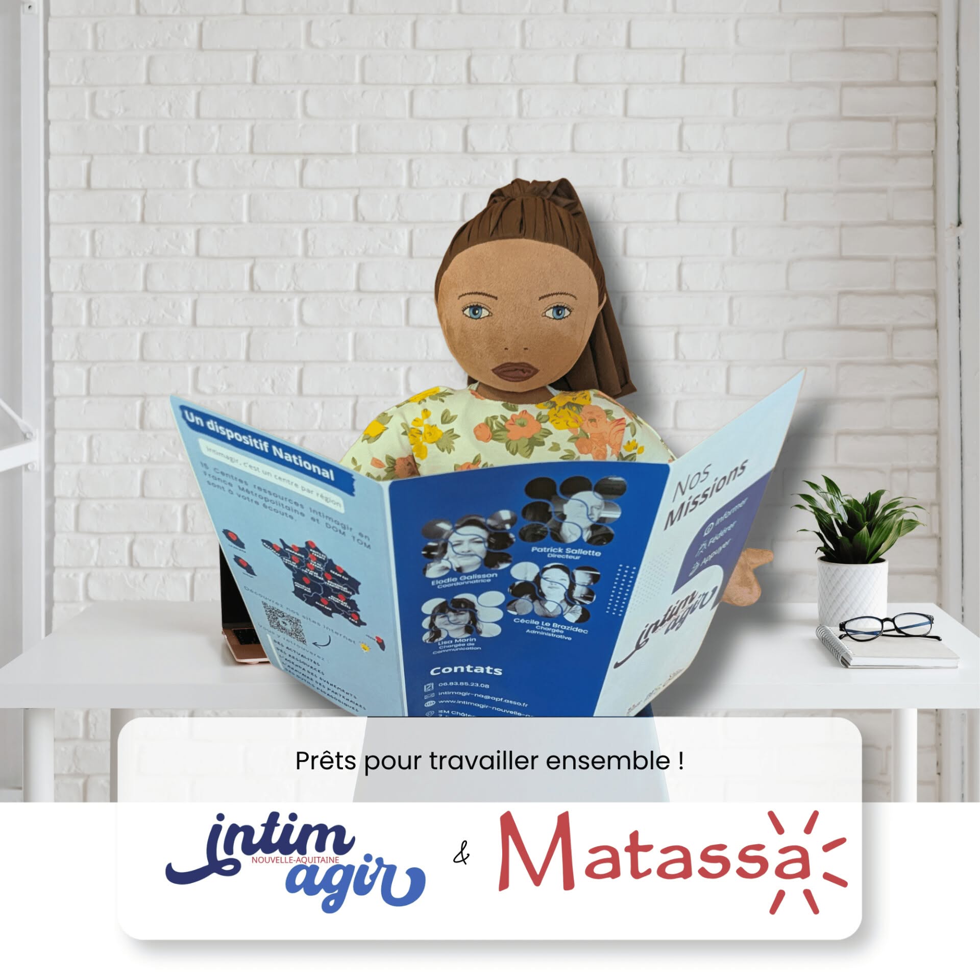 poupée matassa au travail